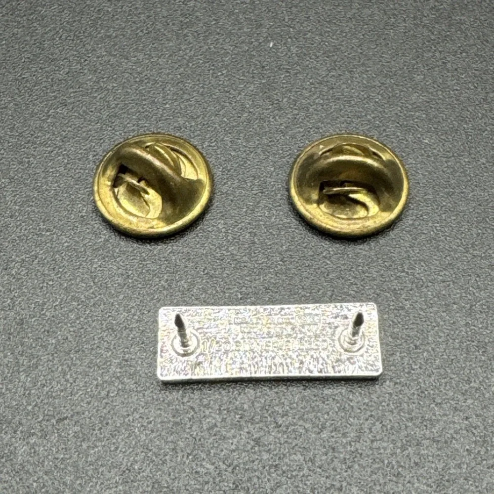Vintage Silver Filled US‎ Military Bar Pin